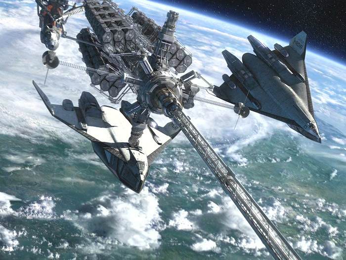 Avatar  The Valkyrie shuttle reaches orbit around Pandora  Facebook
